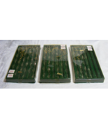 Vintage 1970&#39;s Christmas Ornaments 16 Acrylic Twisted Icicles NOS 5-d - €25,32 EUR