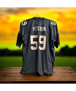 Vintage Seattle Seahawks Jersey Julian Peterson 59 Reebok Blue NFL Mens ... - $60.67 CAD