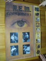 R.E.M. Rem R E M Eponymous Poster Face Band Shot With Instruments-
show ... - $179.29