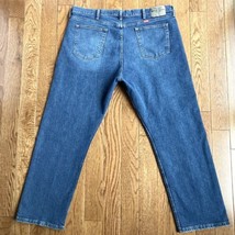 Wrangler Straight Jeans Mens Big Tall Premium Quality Stretch Denim Pant 40x30 - £10.46 GBP