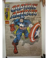 Captain America Poster Comic Cover Capt. Capt - £20.82 GBP