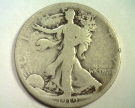 1919-S Walking Liberty Half Good G Nice Original Coin Bobs Coins Fast Shipment - £19.18 GBP