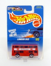 Hot Wheels London Bus #613 Red Die-Cast Car 1997 - $7.91