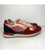 Inkkas Andes Jogger Womens Sneakers 6 EU 37 Multicolor Suede Lace Up Red... - $39.99