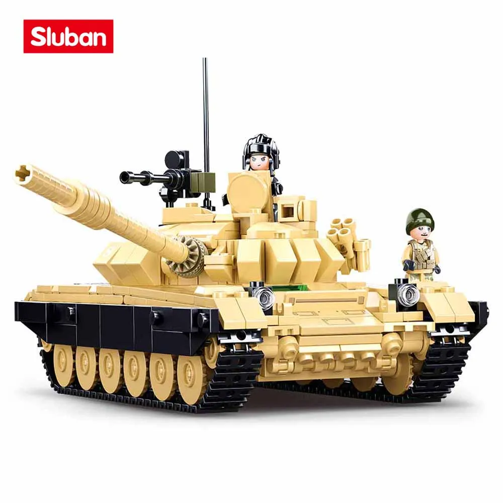 Sluban Building Block Toys Morden Military B1011 Main Battle Tank 2 IN1 770PCS - £52.35 GBP+