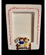 Campbell&#39;s Ceramic Picture Frame w/ Photo Storage 1999 Collectable Adver... - £18.45 GBP