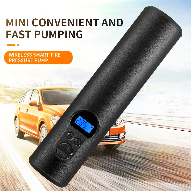 Car Electrical Air Pump Mini Portable Wireless Tire Inflatable Pump Inflator  Fo - £120.61 GBP