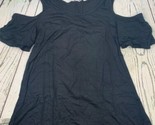 Womens V Neck Cold Shoulder Tops Short Long Sleeve Summer T Shirts Basic... - £19.04 GBP