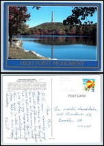 NEW JERSEY Postcard - Montague, High Point State Park Monument, Lake Marcia GF  - £2.36 GBP
