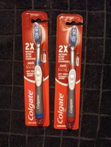 2 Colgate Toothbrush 360 Batttery Sonic advanced Soft Power Whitening (ZZ8) - $22.76