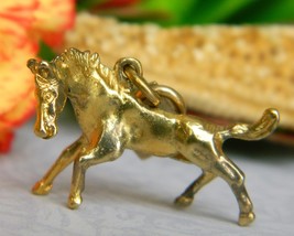 Vintage Horse Charm Pendant Bell Trading Post Sterling .925 New Mexico - £15.77 GBP