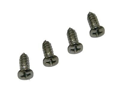 1970-1975 Corvette Screw Set Seat Belt Shoulder Harness Bezel 4 Pieces - $13.37