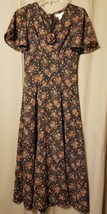 PASTILLE - Floral Lined Short Sleeve Maxi Dress Size 2    IR13 - £11.33 GBP