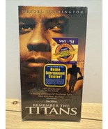 Remember the Titans VHS, 2001 BRAND NEW SEALED DRAMA DISNEY With Watermark - $17.46 CAD