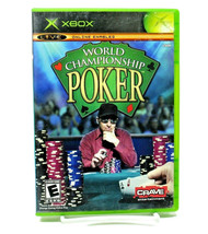 World Championship Poker Original Xbox Live Enabled Video Game Rated E No Manual - £7.56 GBP