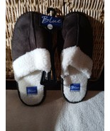 Blue Suede Shoes Size 7/8 Dark Brown Slippers - $581.94 MXN