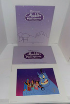 Disney&#39;s Aladdin And The King Of Thieves Exclusive Commemorative Lithogr... - $14.68
