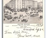Astor House Hotel New York City NY NYC UDB Postcard V21 - $6.88