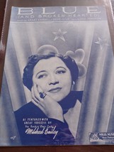 Vintage Sheet Music Piano Blue and Broken Hearted Mildred Bailey 1922 - £70.63 GBP