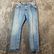 Corridor NYC Jeans Mens 30x28 Bleach Washed Organic Italian Selvedge JE0... - £92.00 GBP