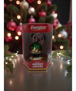  Vintage 2000 Energizer Disney&#39;s Minnie Mouse Blown Glass Christmas Orna... - $290.38 MXN