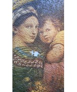 Puzzle Jaymar Round Vintage 650+ Pieces Jigsaw 19&quot; Raphael Great Religio... - $25.94 CAD