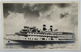Canada Steamship Lines S.S. St. Lawrence Passenger Ship Rppc Postcard T16 - £23.68 GBP