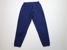 Vintage 90s Streetwear Womens Large Distressed Blank Sweatpants Joggers ... - $39.55