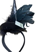 Midwest Halloween Party Hat Headband Costume Witch Punk Rock Studded Light Up. - £13.83 GBP