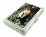 Happy Fox Em2 100&#39;s Size Cigarette Case with Built in Lighter Metal Wallet - $21.73