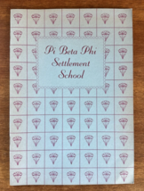 1950s Pi Beta Phi Settlement School Gatlinburg Tennessee Booklet Hisotry - $49.49