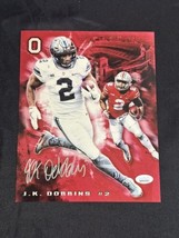 JK Dobbins Autographed 8x10 Photograph Buckeyes Ravens Chargers JSA COA - $37.18