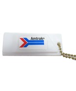 Vintage Amtrak Whistle Keychain White Plastic Train Advertising Personal... - £23.55 GBP