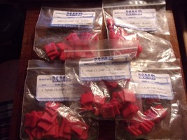 Hose Clamps End Caps Covers  5-20 PACKS RED 1/2&quot; Clamp-aid Guards Sleeve... - $34.75 CAD