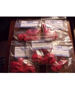Hose Clamps End Caps Covers  5-20 PACKS RED 1/2&quot; Clamp-aid Guards Sleeve... - $34.75 CAD