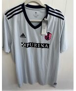 NWT Adidas St Louis City SC Authentic 22/23 Away Soccer Jersey Men’s Siz... - €51,63 EUR
