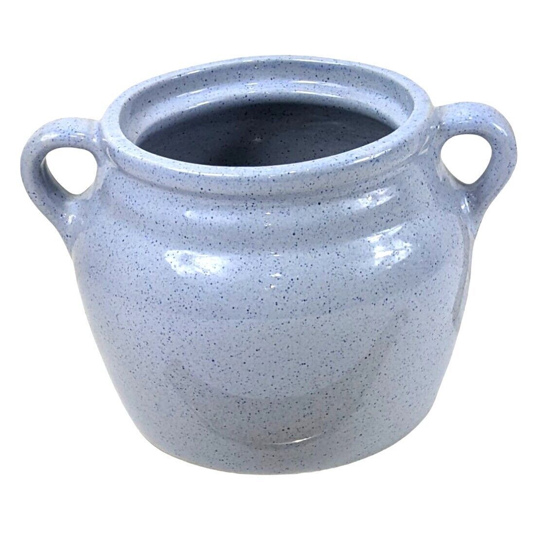 Vintage Concord Pottery Stoneware Blue Crock C90 Canisters & Jars