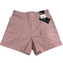 Lee Womens 4 Inch Comfort Waistband Utility Shorts Soft Mauve S Casual S... - $24.37