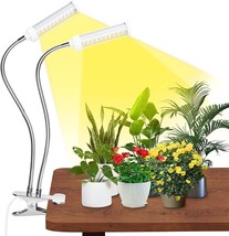 Grow Lights Indoor Plants,100 Led Full Spectrum Clip Grow Lights Seed Starting - £10.81 GBP