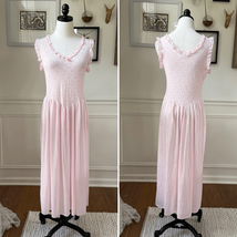 Vintage 80s Cinema Etoile Nightgown Lace M L - $32.40
