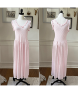 Vintage 80s Cinema Etoile Nightgown Lace M L - $597.08 MXN