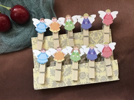 Angel clothespin,paper clips,holidays party favor decorations,special gifts - £5.84 GBP+