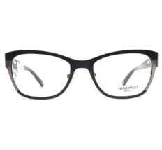 Nine West Eyeglasses Frames NW1064 001 Black Square Full Rim 48-18-135 - £25.91 GBP