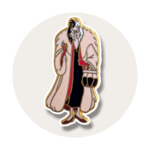 101 Dalmatians Disney Vintage Pin: Angry Cruella De Vil  - $19.90