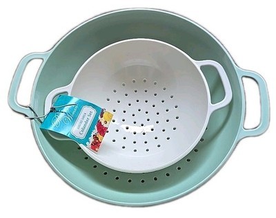 Two (2) Pioneer Woman ~ GORGEOUS GARDEN ~ 1 Quart & 3 Quart ~ Colander Set Item image 2