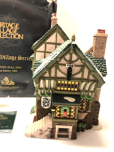 Dept 56 Dickens Village 5751-7 THE PIED BULL INN 1993 Building - £27.67 GBP