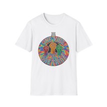 Unisex T-Shirt w/ Rainbow &#39;One Vibe One Tribe&#39; Affirmation Pendant Design - $29.99