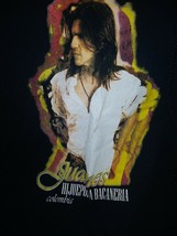 Juanes Colombian Spanish Singer Concert Long Sleeved Hooded T Shirt Sz M - £19.22 GBP