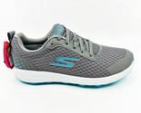 Skechers Go Golf Max Fairway 2 Gray Blue Womens Size 6 Spikeless Shoes - £52.04 GBP