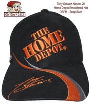 Tony Stewart 20 Home Depot Nascar Hat OSFM Embroidered Hat - £15.60 GBP